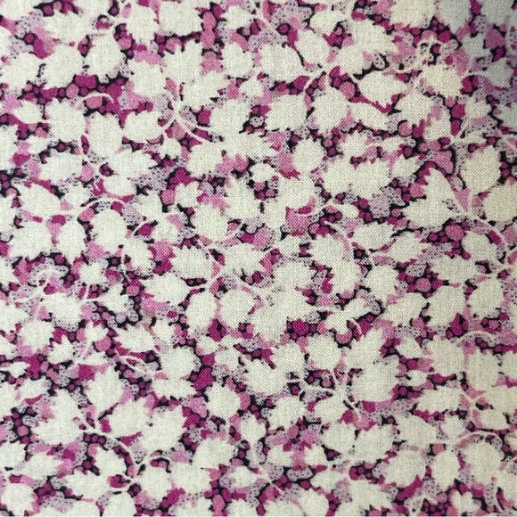 J Crew Liberty Purple Floral Print Button up Shirt - Size 00 - Picture 3 of 9